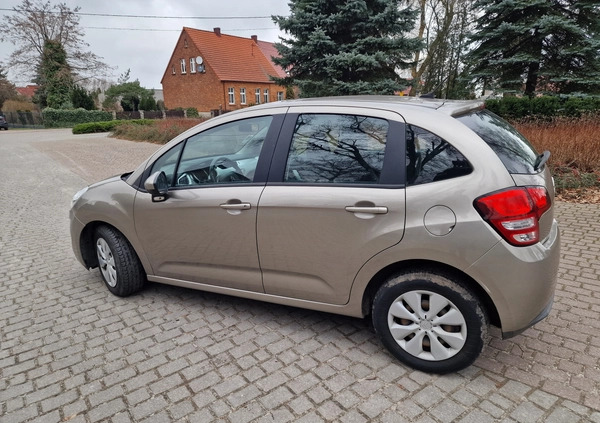 Citroen C3 cena 21300 przebieg: 74493, rok produkcji 2011 z Pasłęk małe 232